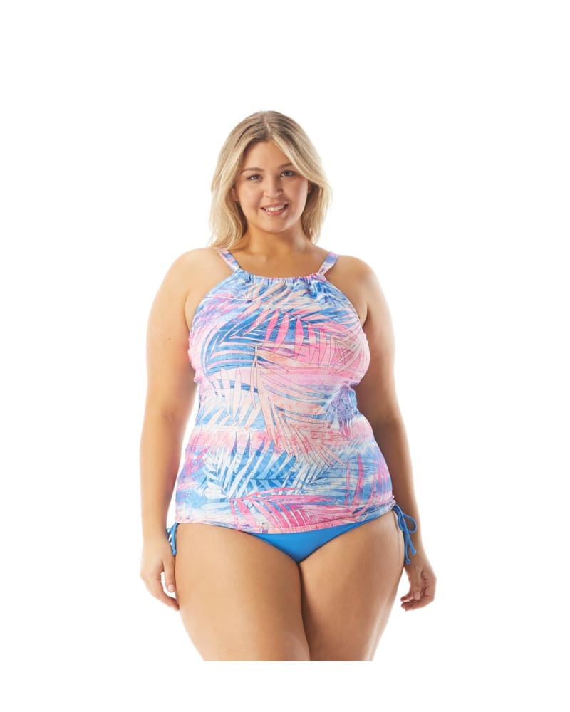 Woman within shop tankini